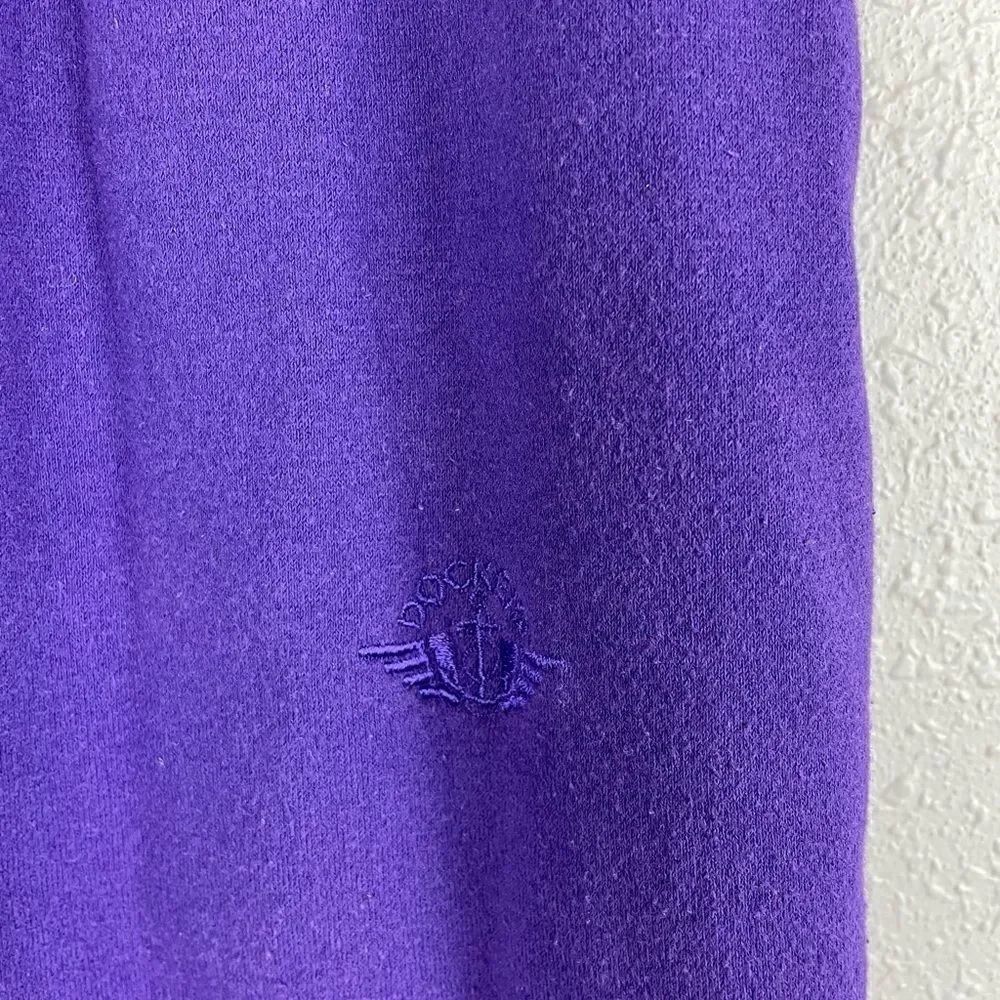 Docker Purple Sweat Pants Size S - Picture 4 of 8